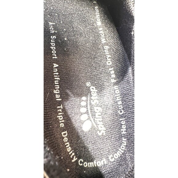 Spring Step Womens Black Slip-On Shoes 8M Upper Arch Support Triple Density - Picture 8 of 15